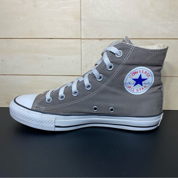 Converse Chuck Taylor High Top Grey Women's Size 7.5 Shoes Canvas Sneakers 5J793 - Picture 4 of 11